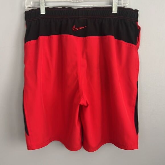 Nike red swim trunks shorts Men’s L - Picture 9 of 12